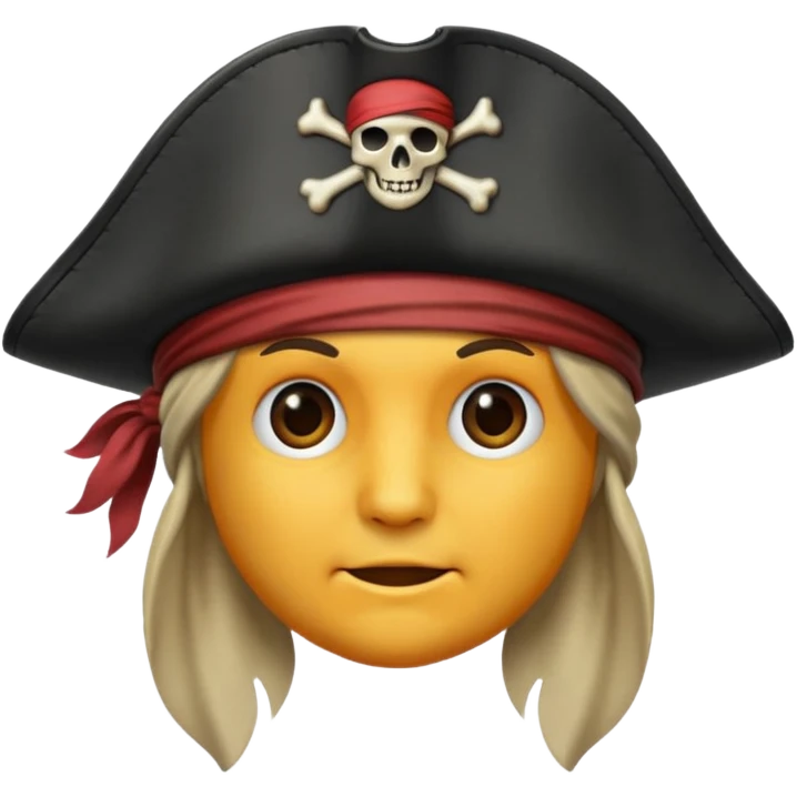 pirate hat emoji