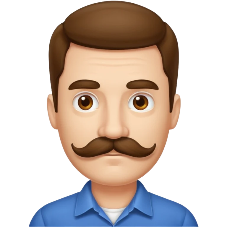 Thick Mustache Man emoji