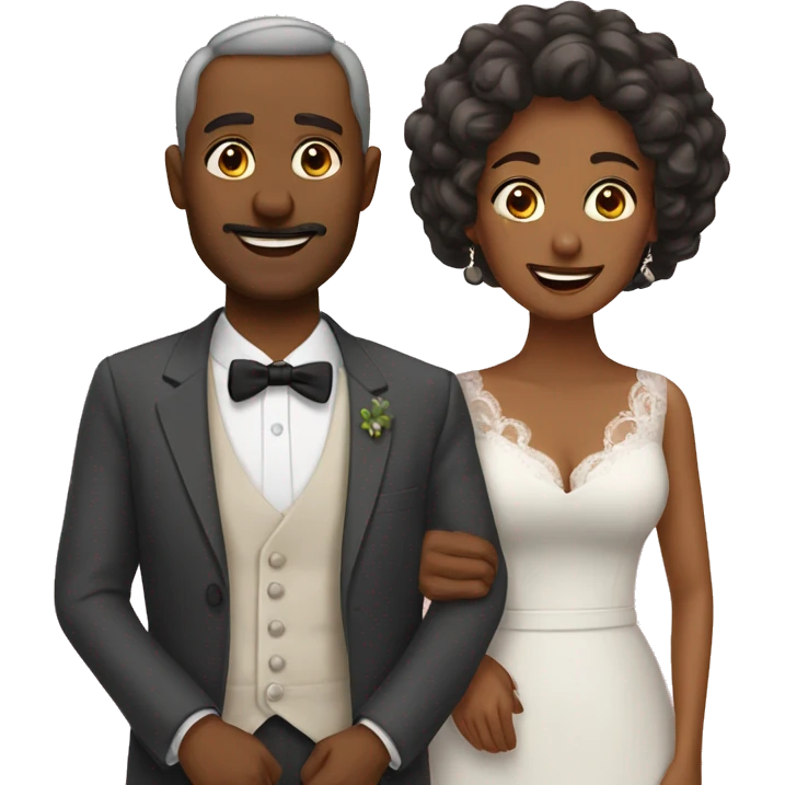 Two wives one husband emoji