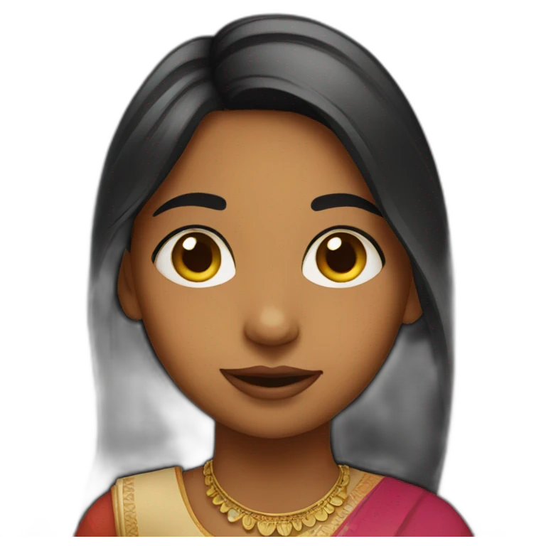 Indian girl emoji