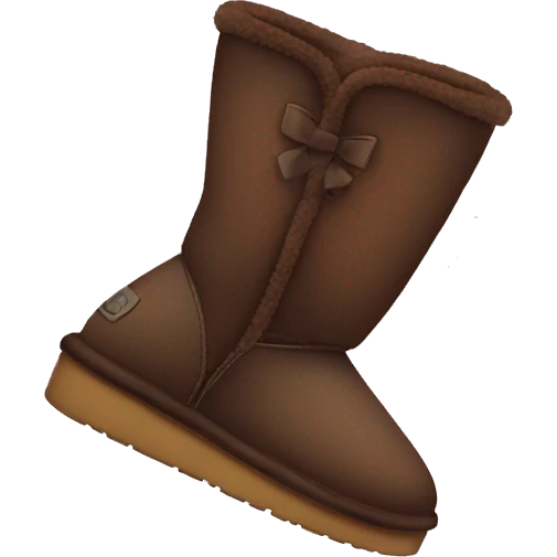 Coquette uggs emoji