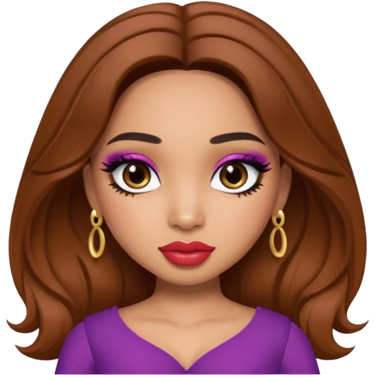 pretty bratz genmoji that looks like tamannah bhatia emoji
