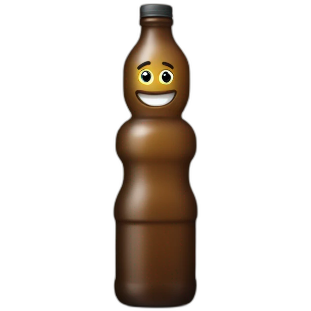 bottle man emoji