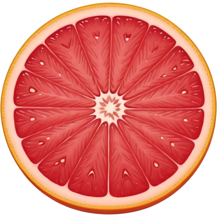grapefruit emoji