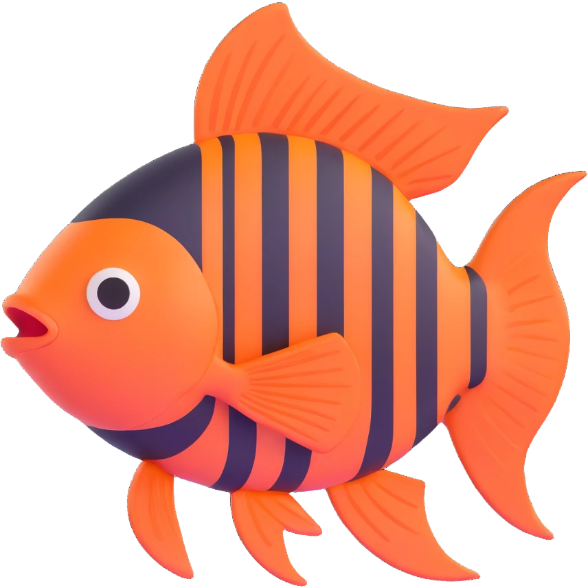 colorful fish emoji