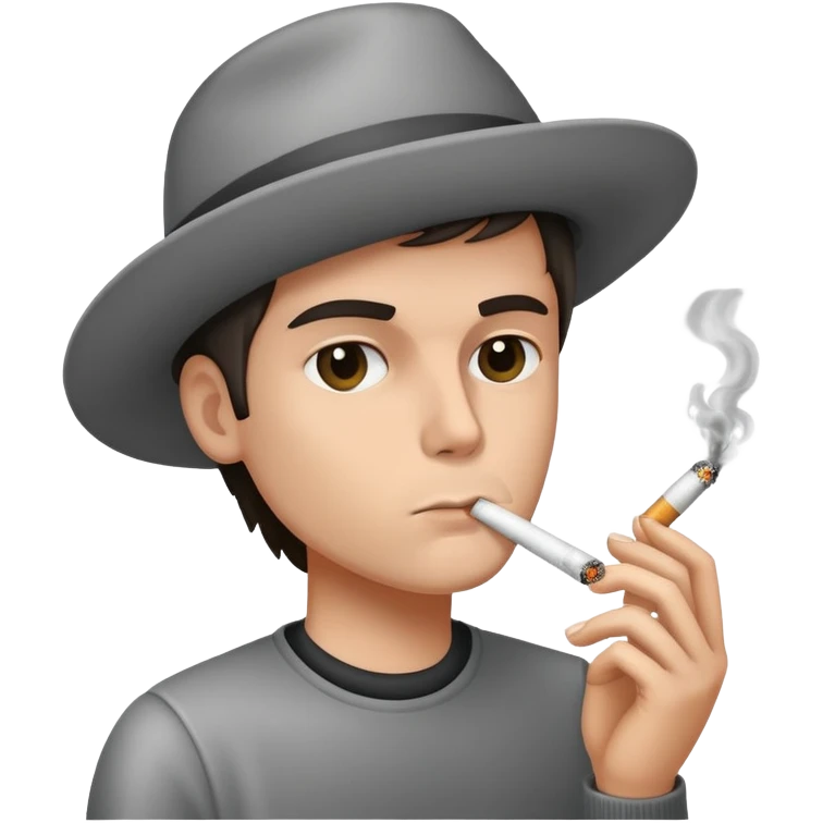 smoking cigarettes  emoji