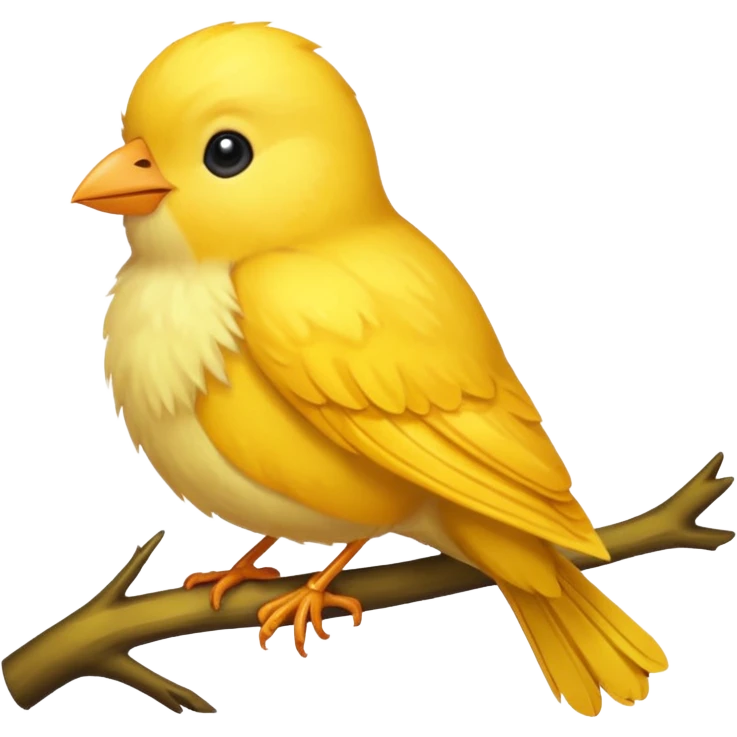 yellow bird emoji
