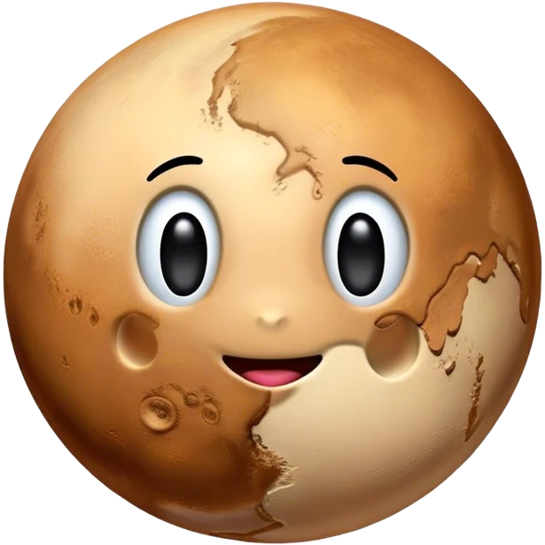 Planet Pluto emoji