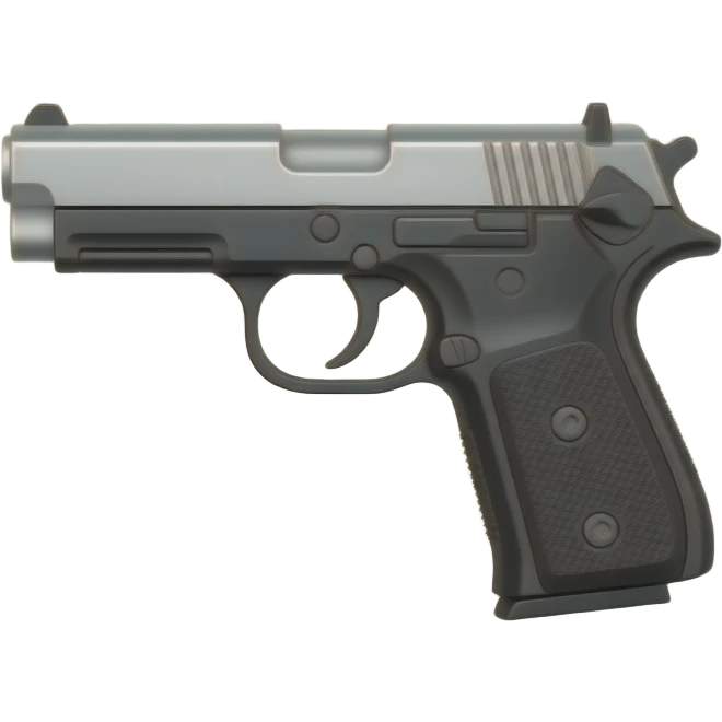 gun picture at polaroid emoji