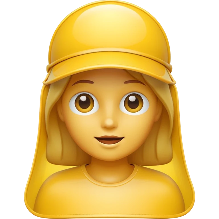 Sun Visor,yellow emoji