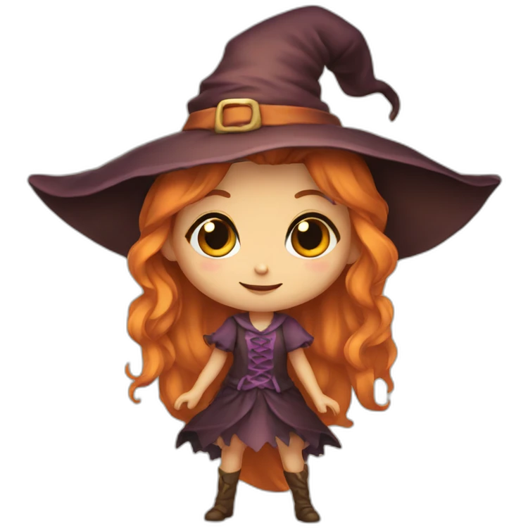 Witch fawn emoji