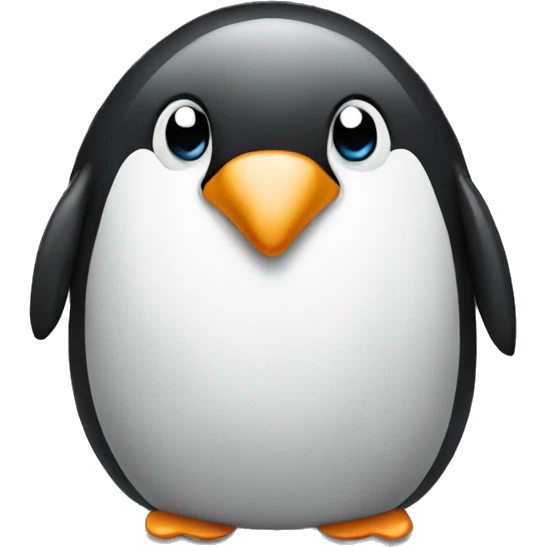 penguin body with elephant head emoji