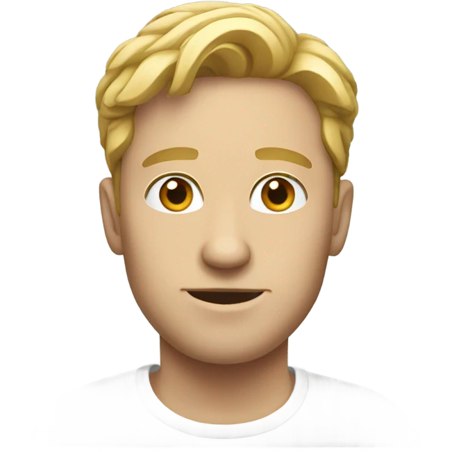 White guy  emoji