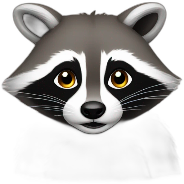 Racoon emoji