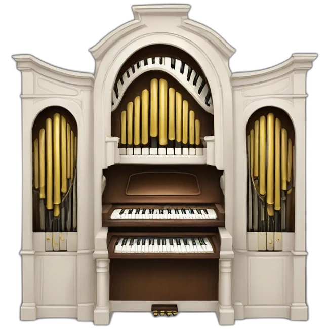 Orgue à tuyaux emoji