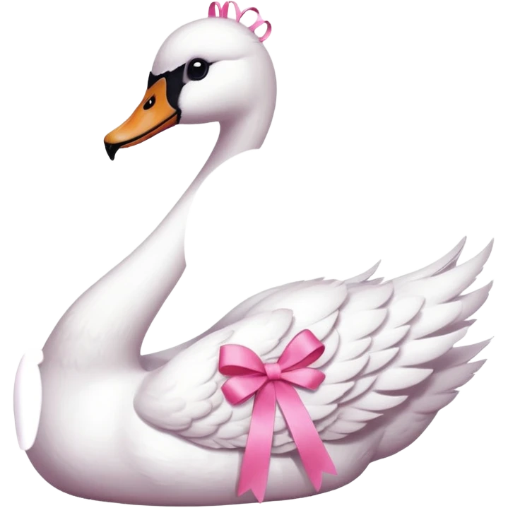 🦢🎀 emoji