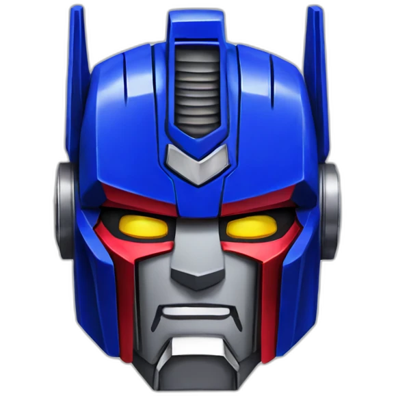optimus prime head emoji