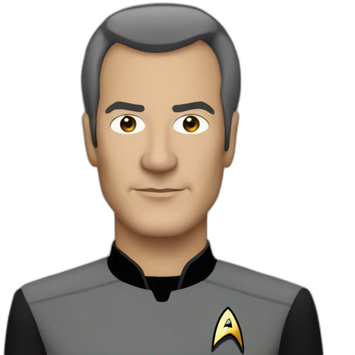 star trek officer tng emoji