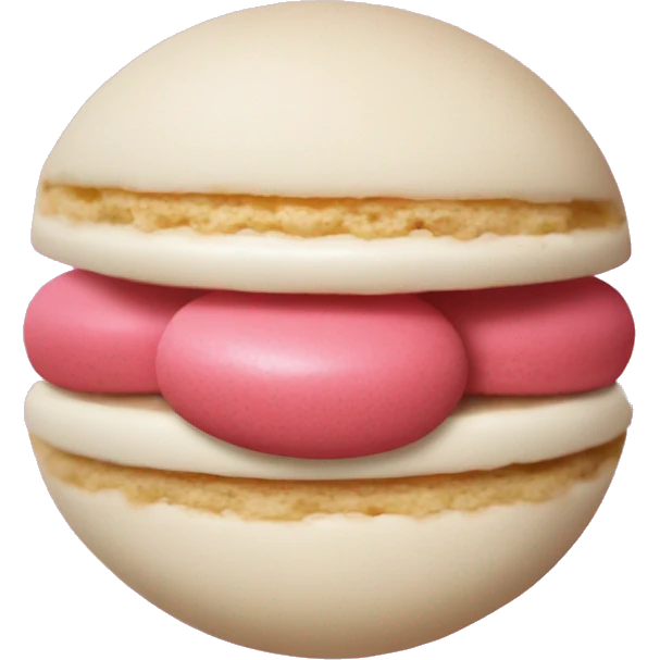 Macron mange du macaron emoji