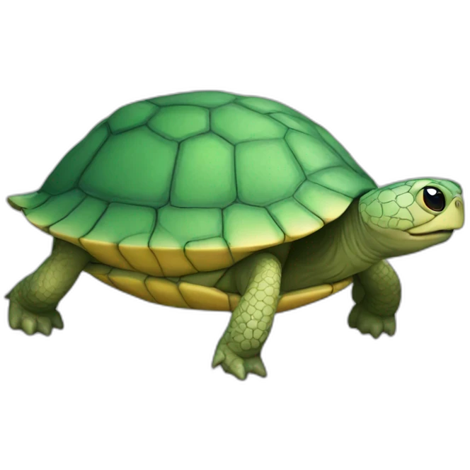 Tortue qui fait caca emoji