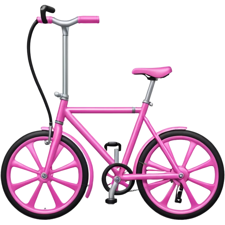 pink bike pump emoji