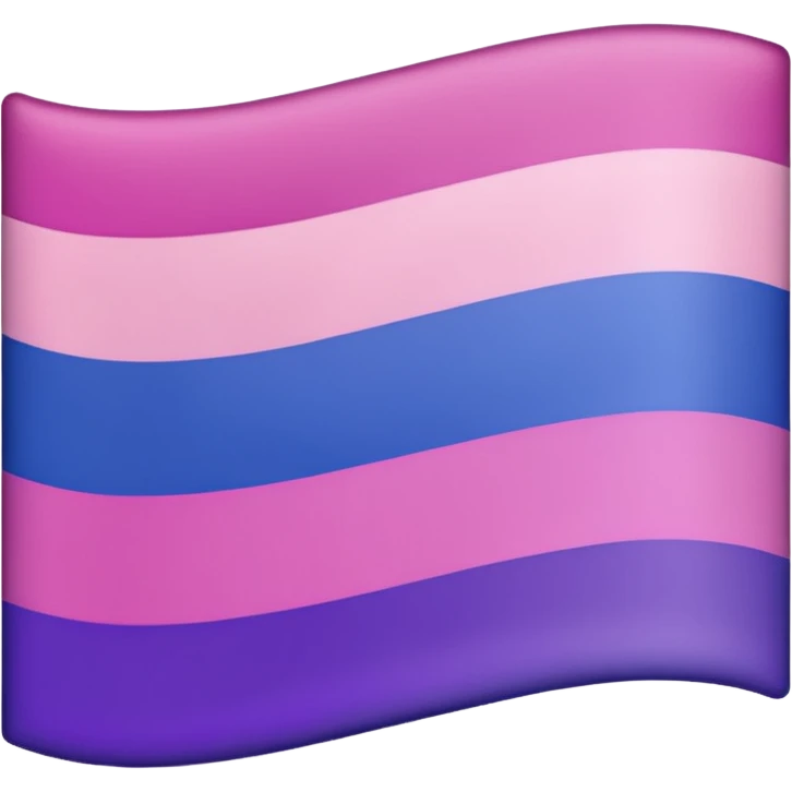 Bisexual flag emoji