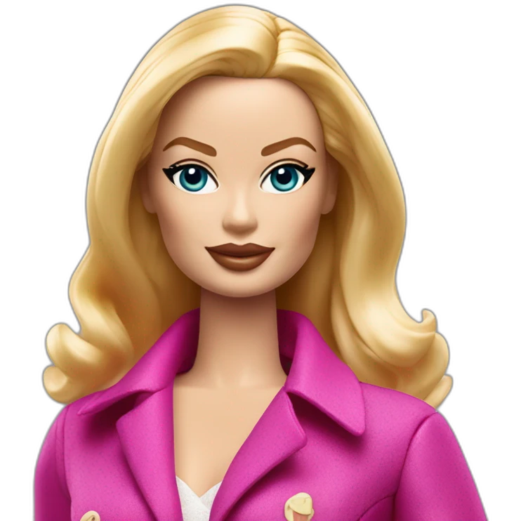 Margot Robbie Barbie emoji