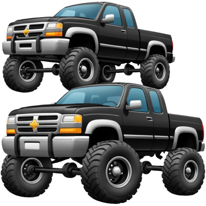squatted truck emoji