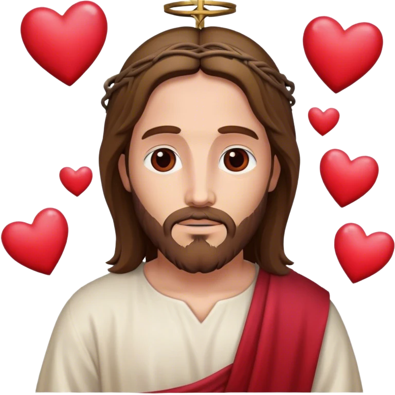 Valentines and Jesus  emoji