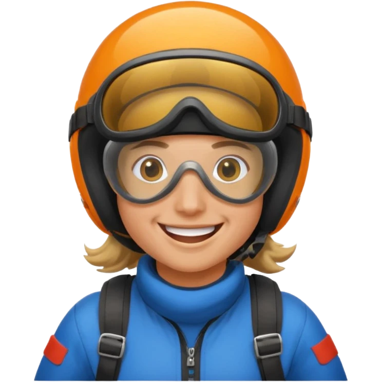 Создай весёлый эмодзи. У нас аэротруба, мы продвигаем аэротрубный спорт, skydive indoor emoji