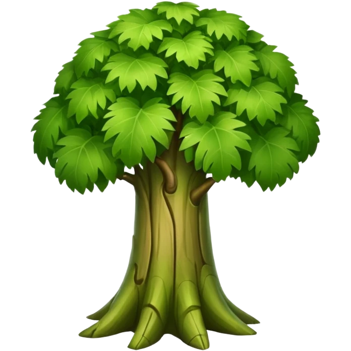 Giant stem plant big like a trunk emoji