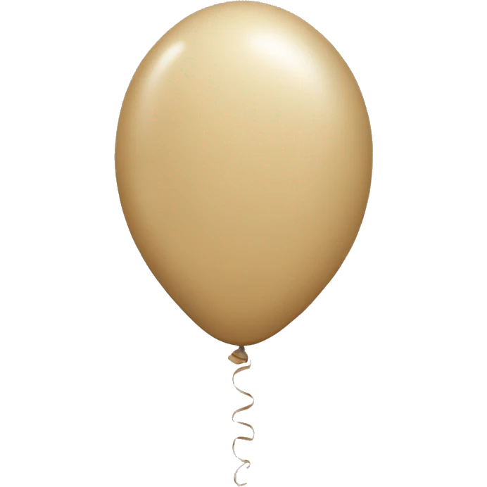 Beige balloons  emoji