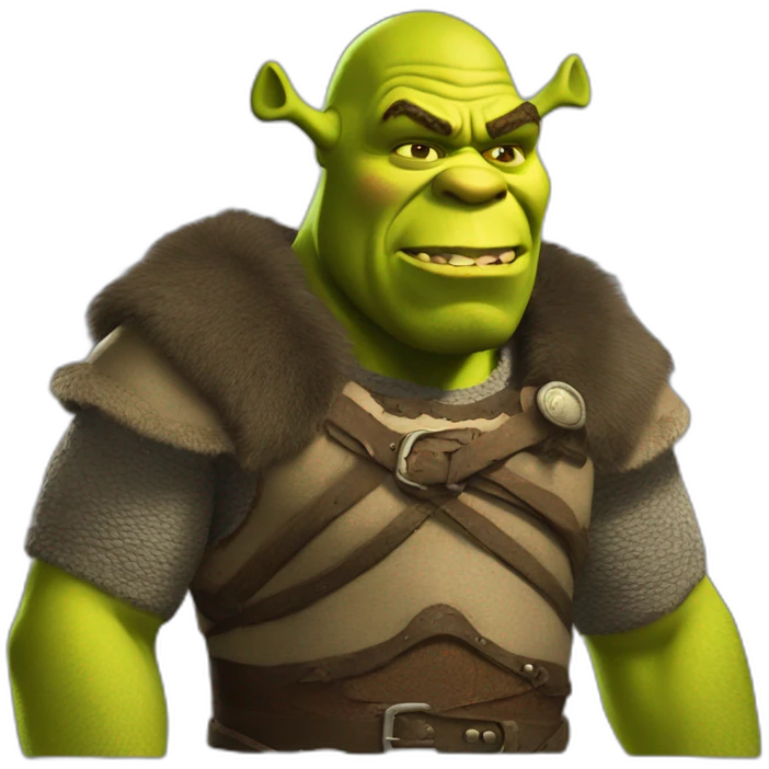Shrek badass emoji