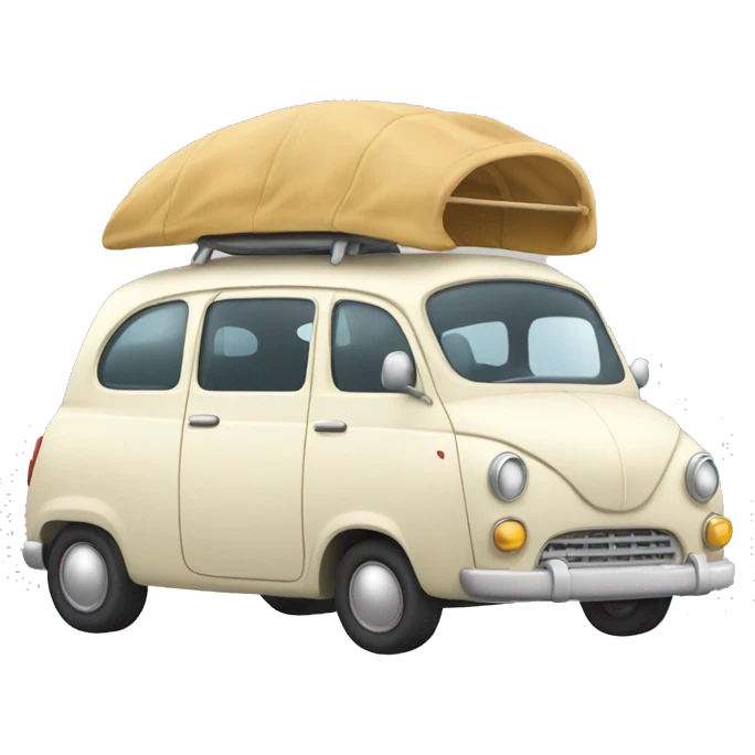 Coche familiar emoji