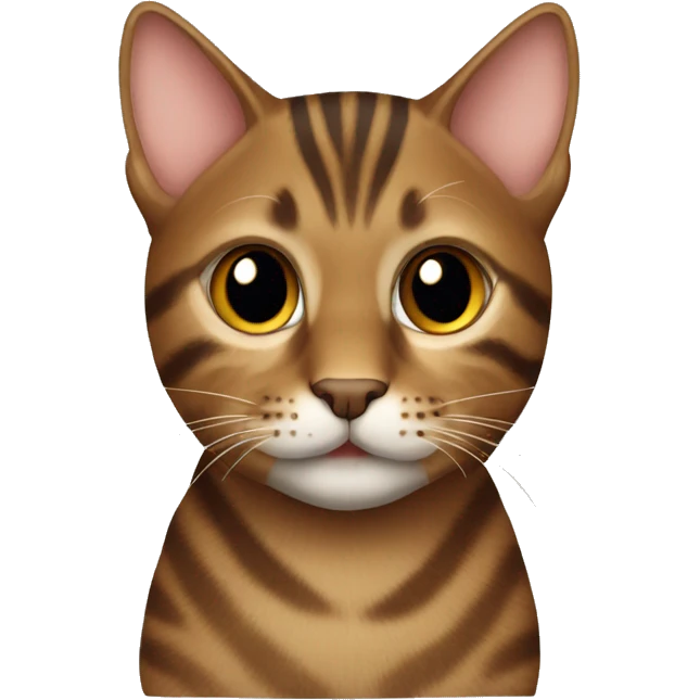 Brown tabby cat  emoji