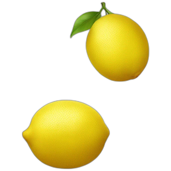 lemon doing the "roll safe" meme emoji