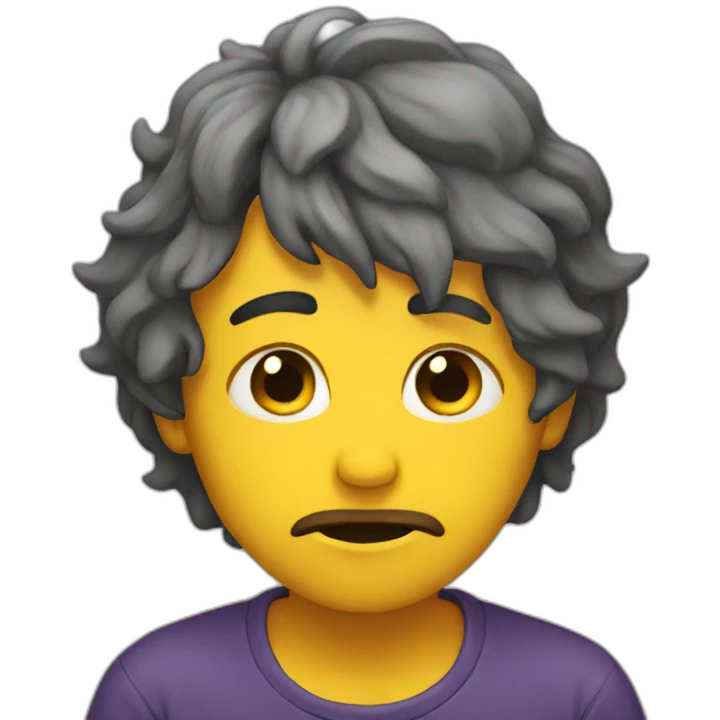 Sad emoji