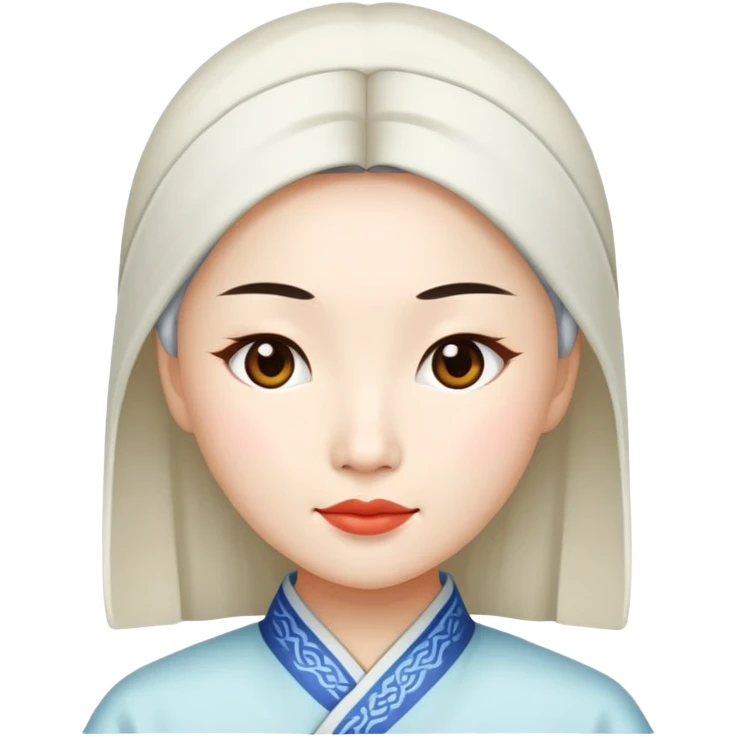 china woman photorealistic emoji