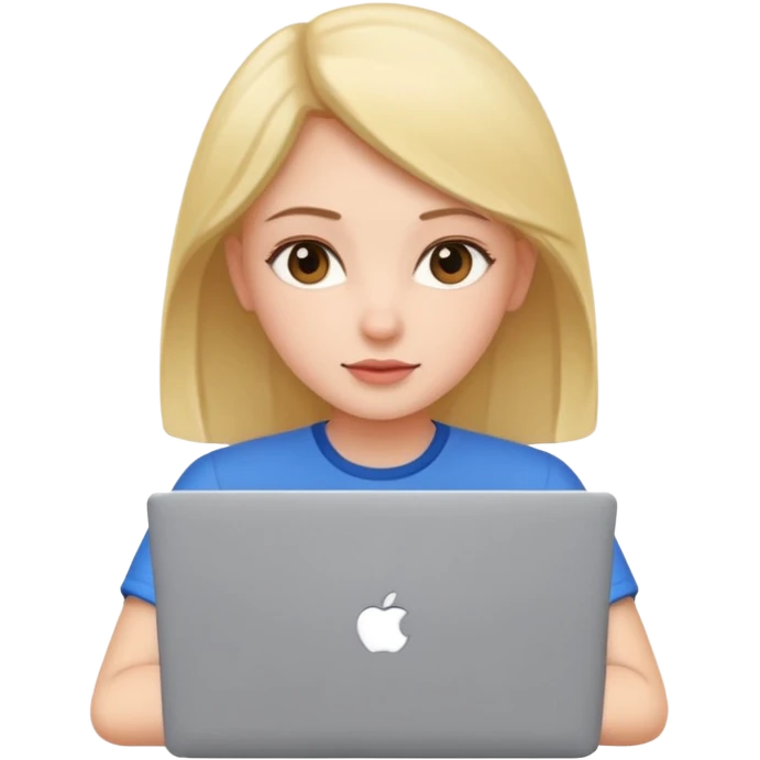 ДЕВУШКА С НОУТБУКОМ emoji