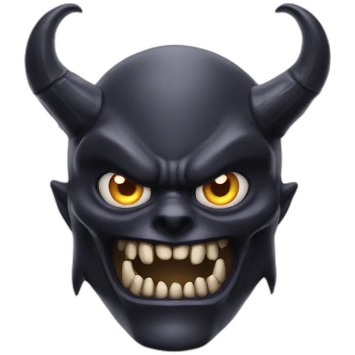 Créature dark démon emoji
