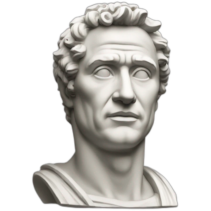 Caesar statue emoji
