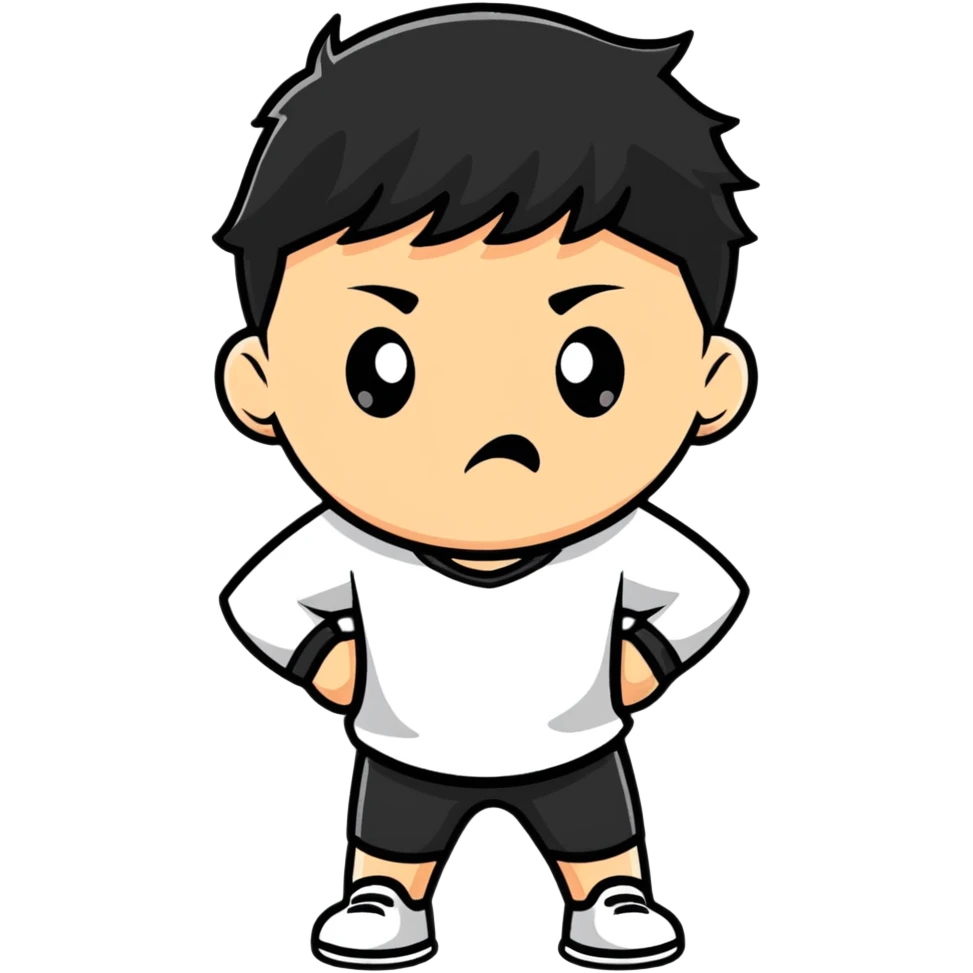 rebellious kid emoji