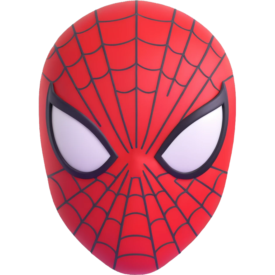 Spider-Man face emoji