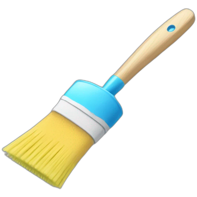 handly snow cleaning brush emoji