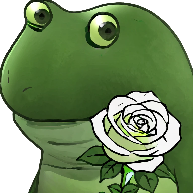 Rosa blanca emoji