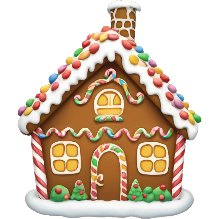 Gingerbread house  emoji