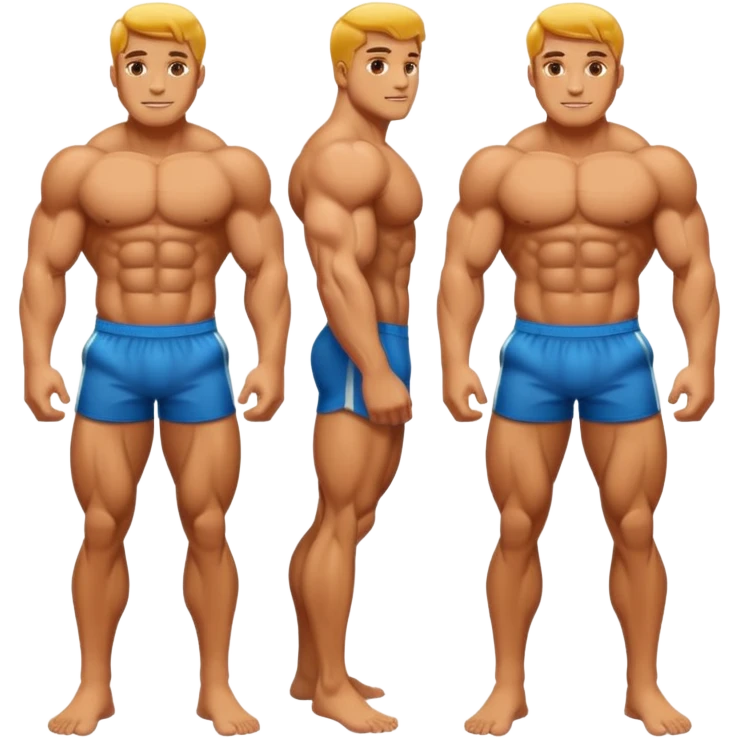 Buff legs emoji