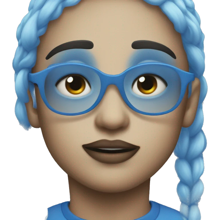 Blue aesthetic  emoji