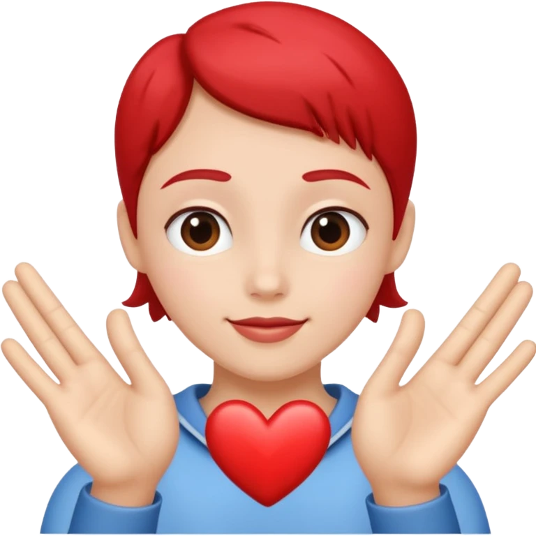 Display ⚠️ as 🫶 emoji