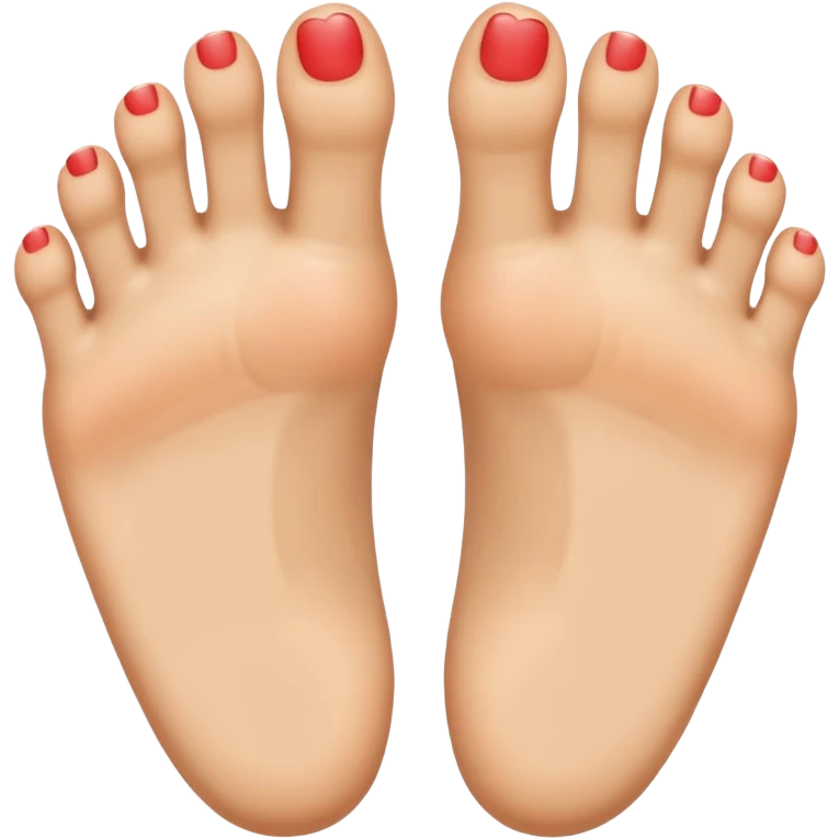 Toes flipping u off emoji